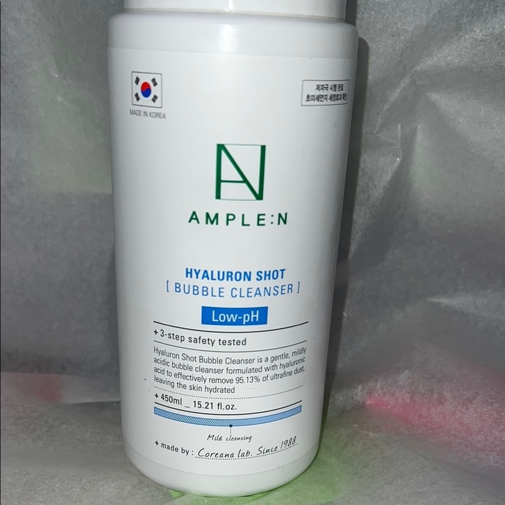 Ample:N | Hyaluron Shot Bubble Cleanser -